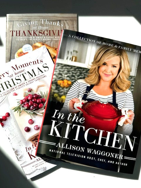 Holiday Special: 1 Hardcover Cookbook + 2 Free Holiday Cooklets!