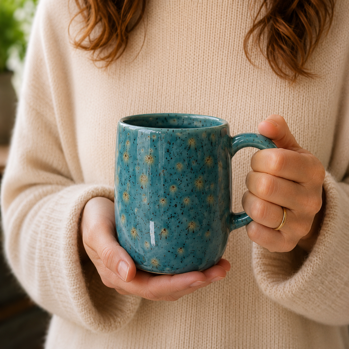 Ceramic Mug — Starlight  12 oz. Designed by Allison Waggoner