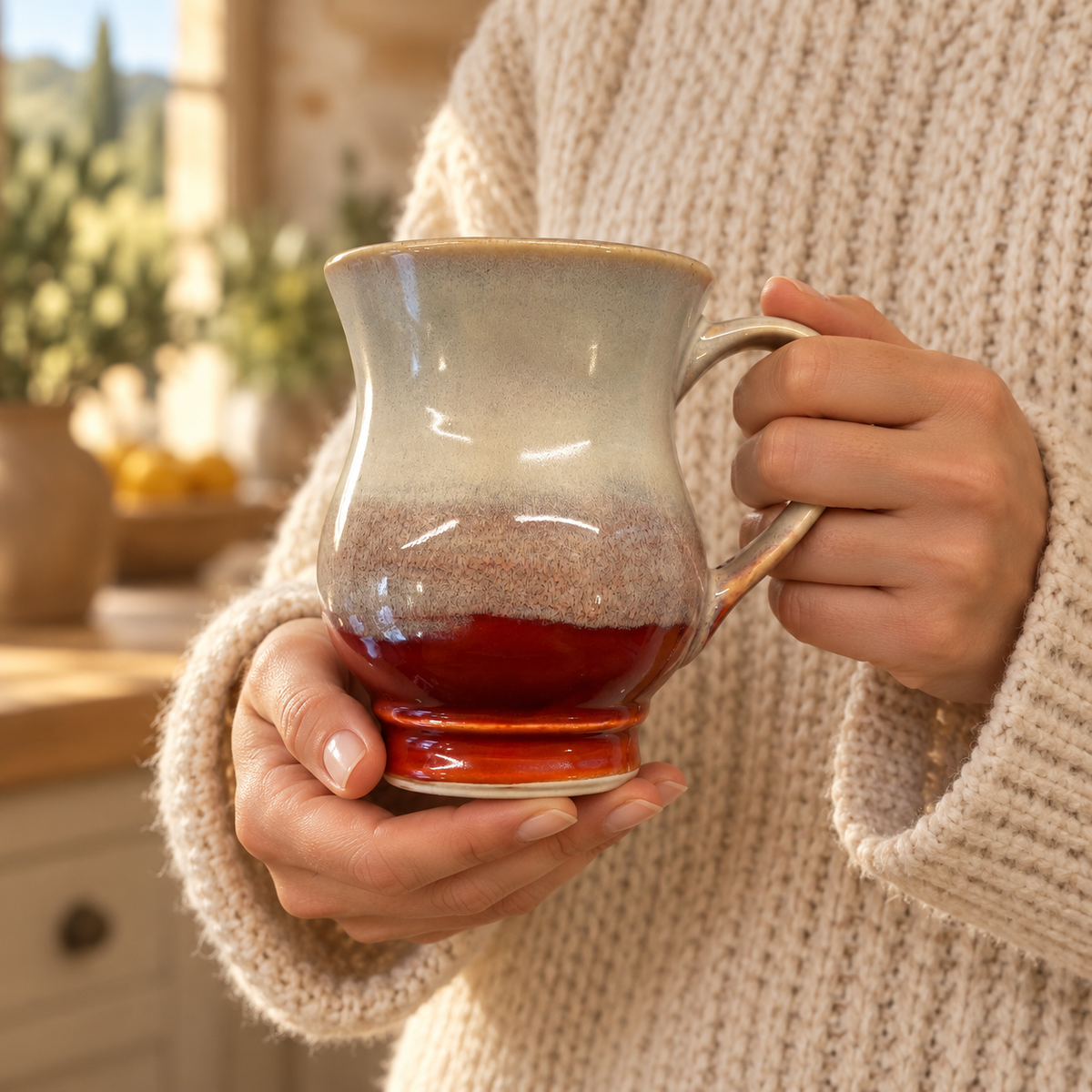 Cinnabar Stone Ceramic Mug | Allison Waggoner Ceramics