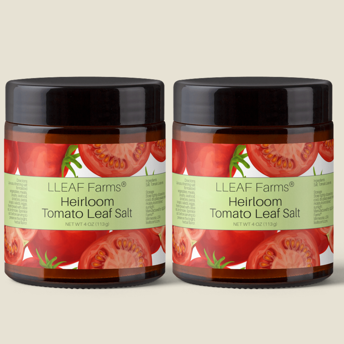 LLEAF® Farms - Heirloom Tomato Leaf Salt
